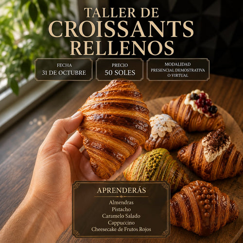 Croissants rellenos